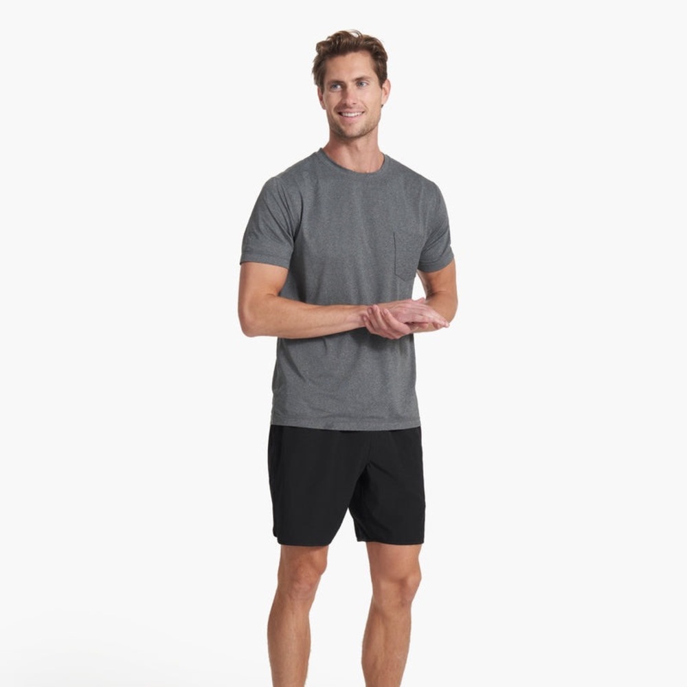 Vuori Gray Short Sleeve Tee
